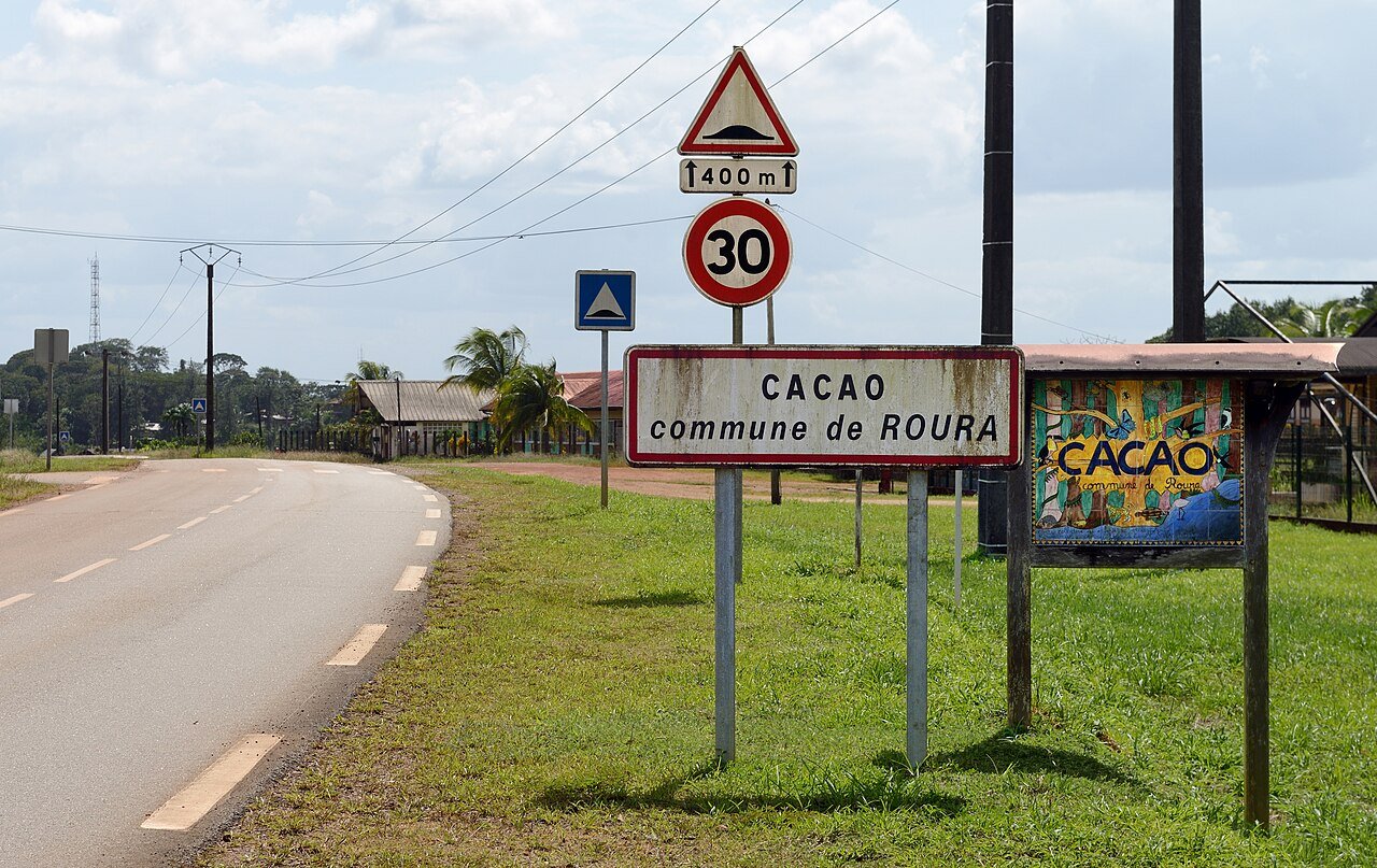Le village de Cacao en Guyane