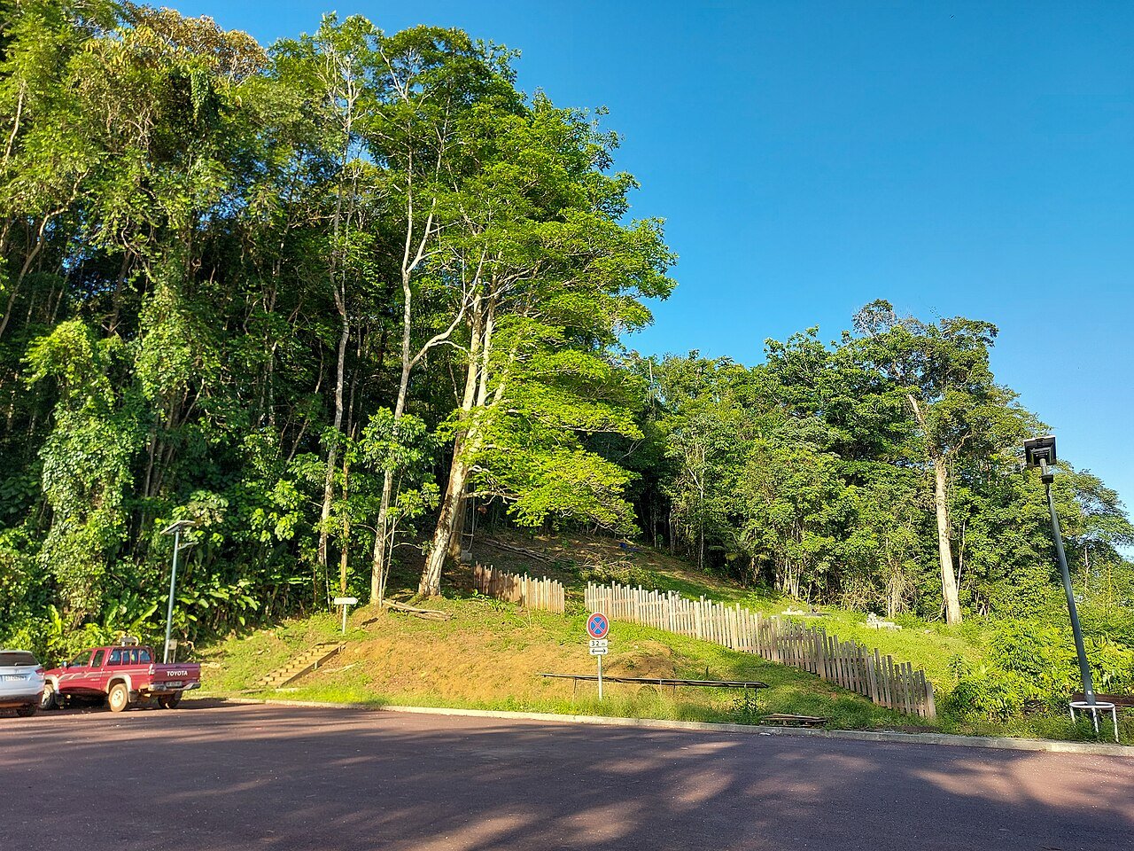 Un cimetière en Guyane